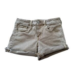 American Eagle Outfitters, Khaki/Twill, size womens 8, Super stretch